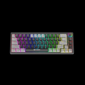 VX Gaming Sun-Wukong RGB Hot Swappable Mechanical Keyboard - Grey/Black