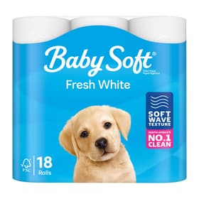 Baby Soft Toilet Paper 18-Pack
