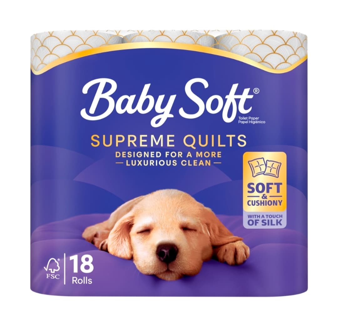 Baby Soft Supreme Quilts Toilet Paper - 18